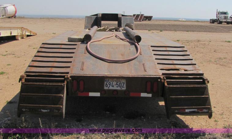 image for item 3475 2003 Nuttall 350DD 50 ton double drop deck lowboy trailer