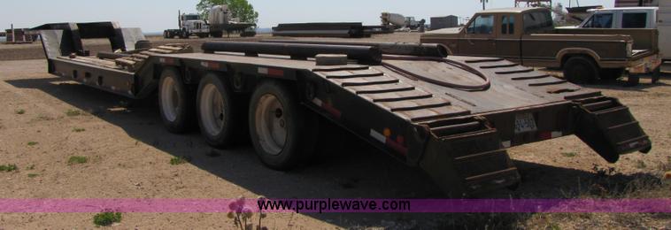 image for item 3475 2003 Nuttall 350DD 50 ton double drop deck lowboy trailer