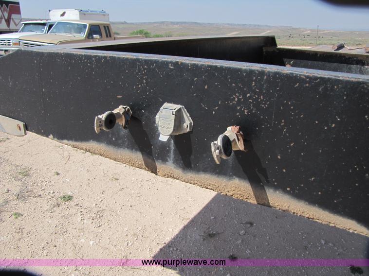 image for item 3475 2003 Nuttall 350DD 50 ton double drop deck lowboy trailer