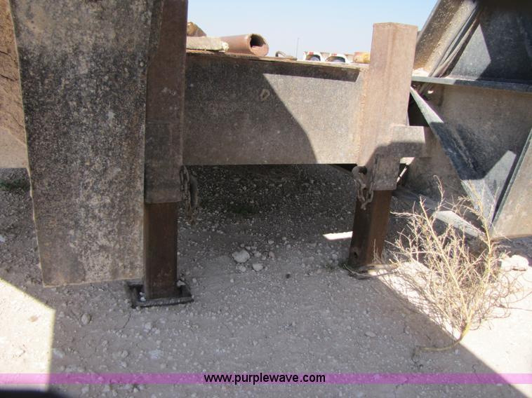 image for item 3475 2003 Nuttall 350DD 50 ton double drop deck lowboy trailer