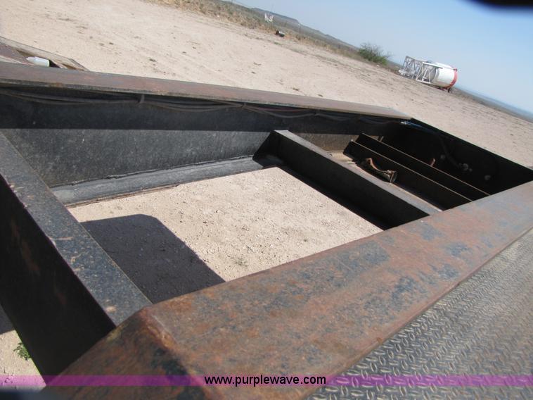 image for item 3475 2003 Nuttall 350DD 50 ton double drop deck lowboy trailer