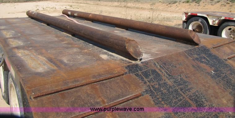 image for item 3475 2003 Nuttall 350DD 50 ton double drop deck lowboy trailer