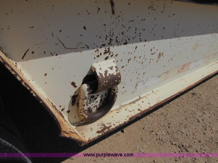 image for item 3476 1988 Trail King 50 ton folding trailer