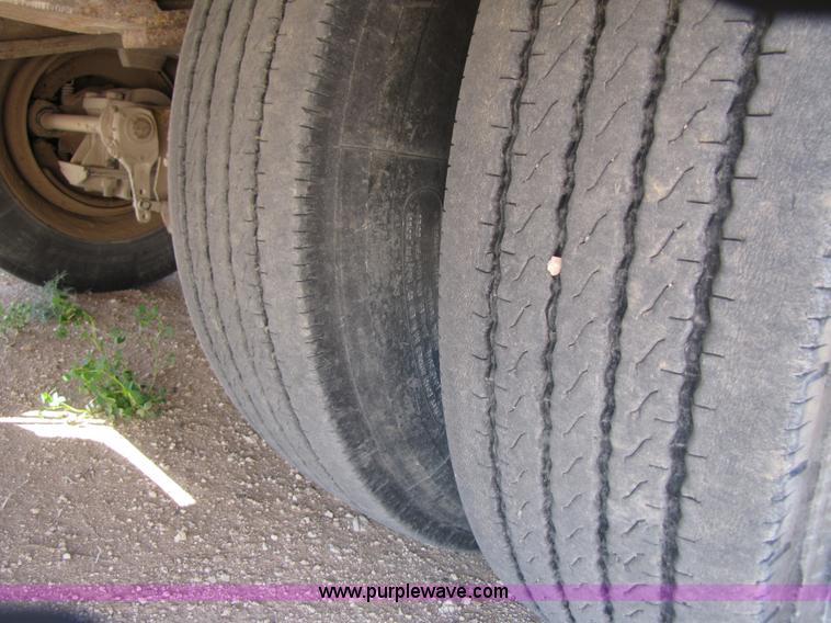 image for item 3476 1988 Trail King 50 ton folding trailer