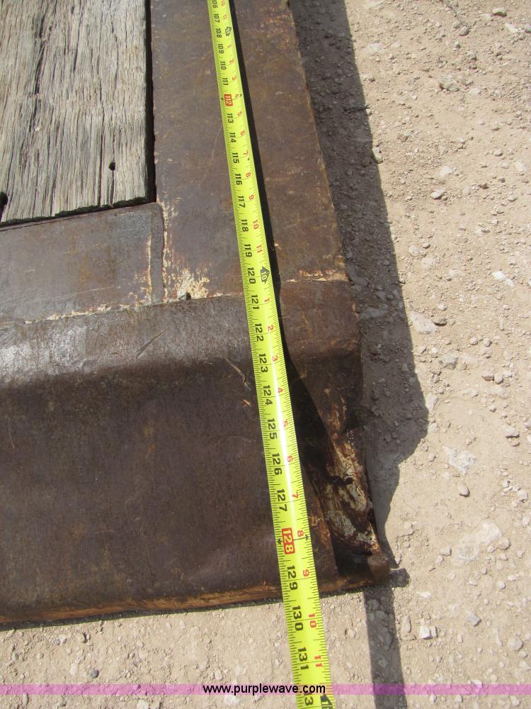 image for item 3476 1988 Trail King 50 ton folding trailer