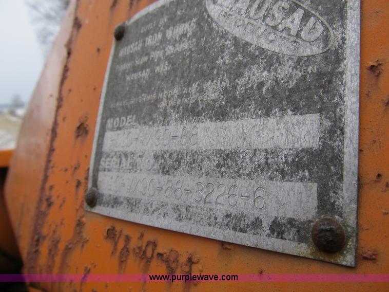 image for item 4040 1966 Oshkosh M 4827G snow plow/spreader truck