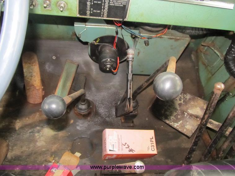 image for item 4040 1966 Oshkosh M 4827G snow plow/spreader truck