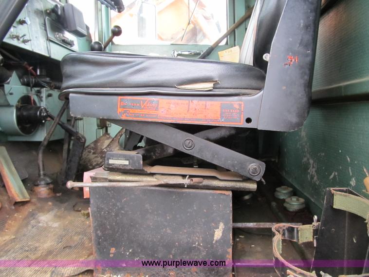 image for item 4040 1966 Oshkosh M 4827G snow plow/spreader truck