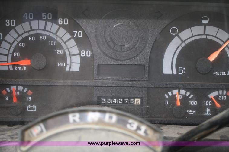 image for item 4823 1995 GMC Topkick Lo-profile flatbed truck