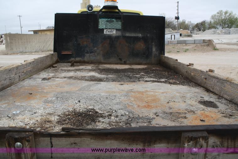 image for item 4823 1995 GMC Topkick Lo-profile flatbed truck