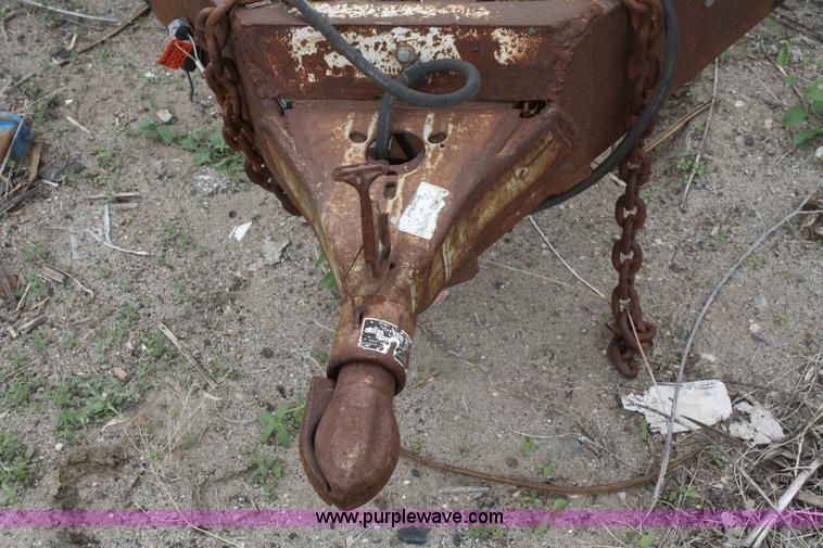image for item 4826 1990 homemade tandem axle trailer