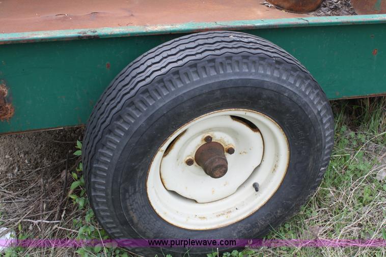 image for item 4829 Shop built single axle trailer