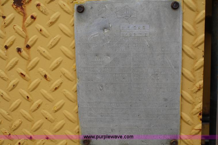 image for item 4830 Blaw-Knox 195 road widener