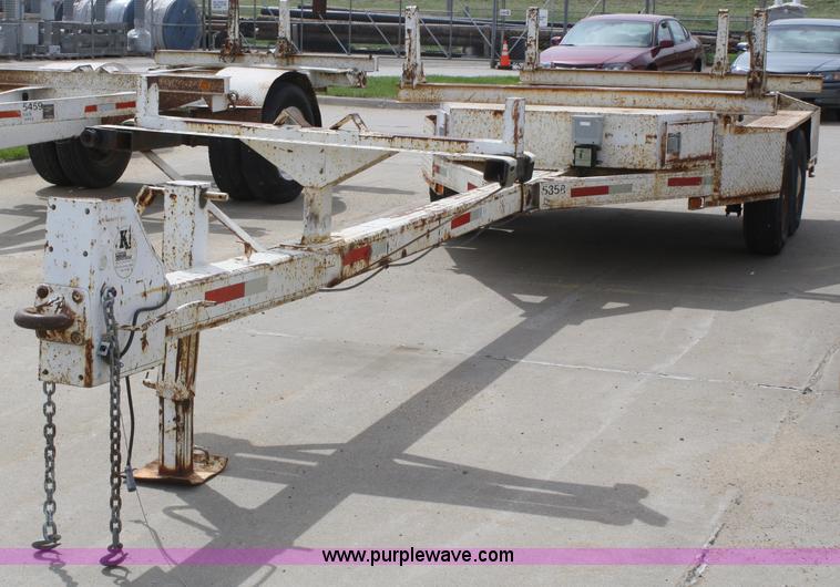 image for item 4843 1991 Kiefer pole trailer