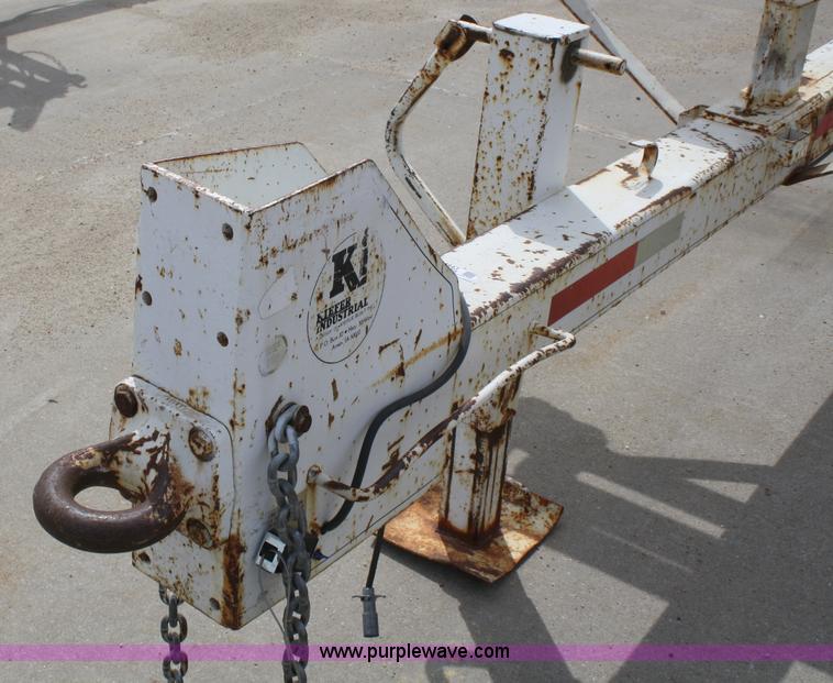 image for item 4843 1991 Kiefer pole trailer