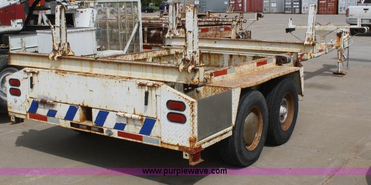 image for item 4843 1991 Kiefer pole trailer