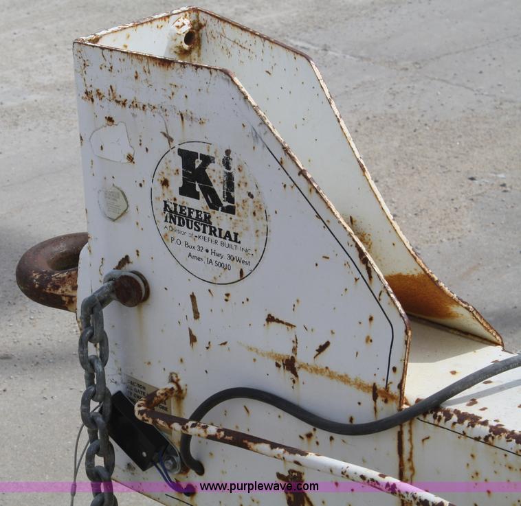 image for item 4843 1991 Kiefer pole trailer