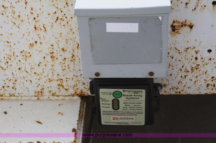 image for item 4843 1991 Kiefer pole trailer