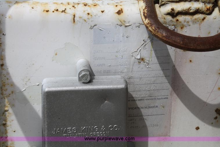 image for item 4844 1999 Sd Pitman mobile drill derrick with trailer