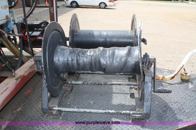 image for item 4861 Hotsy 9248LP hot water pressure washer on trailer