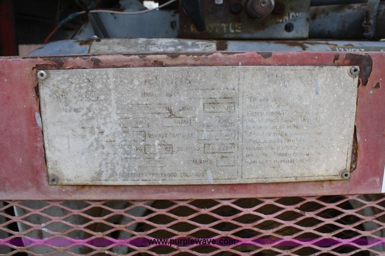 image for item 4861 Hotsy 9248LP hot water pressure washer on trailer