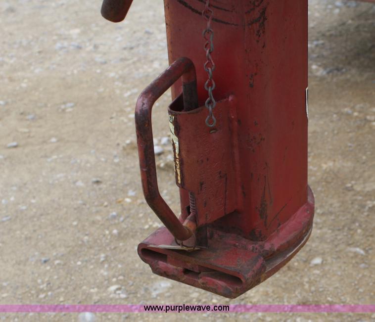 image for item 4874 1975 Gene tandem axle goose neck trailer