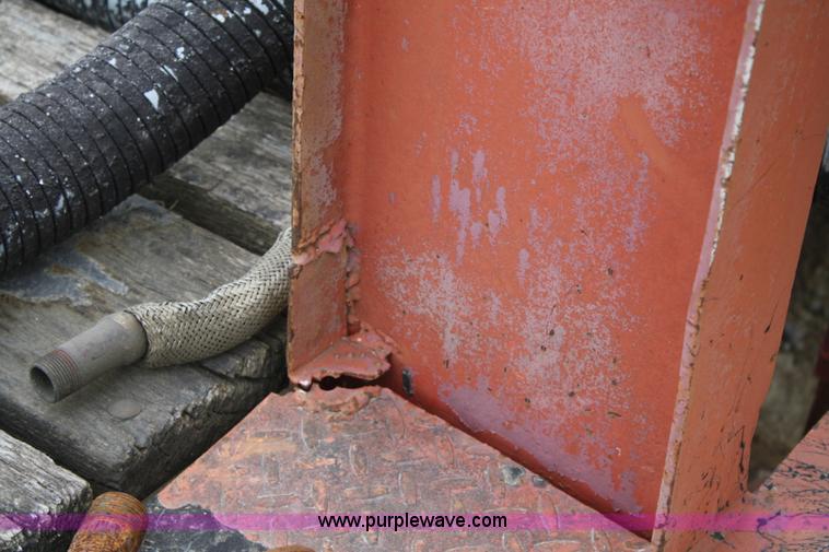 image for item 4874 1975 Gene tandem axle goose neck trailer