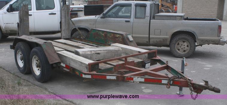 image for item 4876 1980 JFW tandem axle trailer