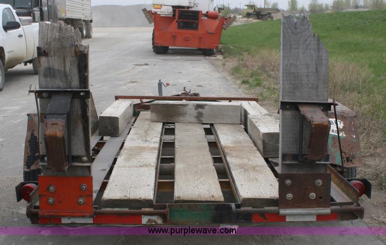 image for item 4876 1980 JFW tandem axle trailer