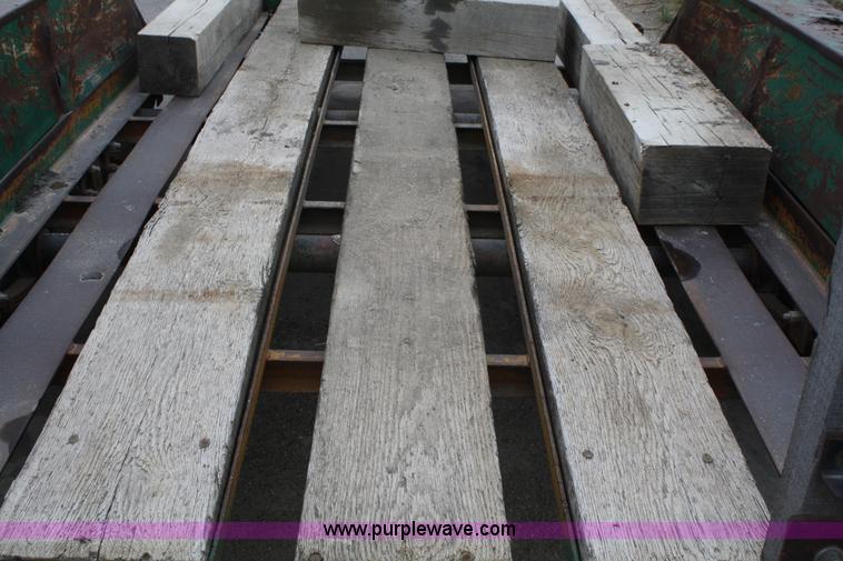 image for item 4876 1980 JFW tandem axle trailer