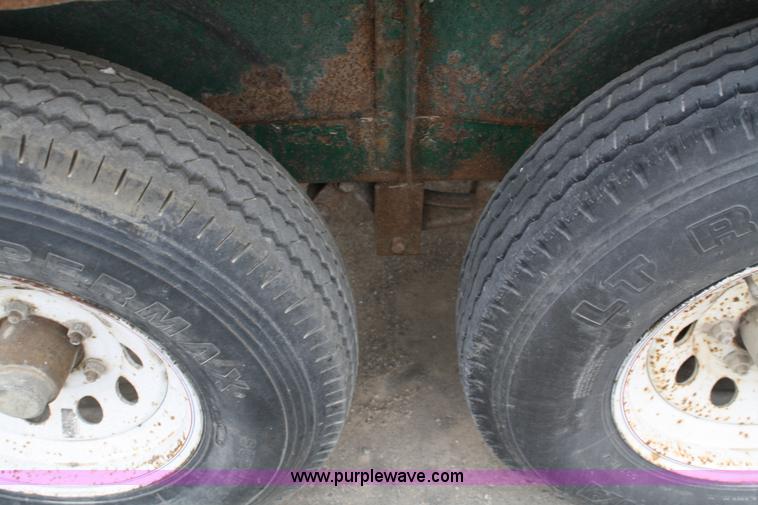 image for item 4876 1980 JFW tandem axle trailer