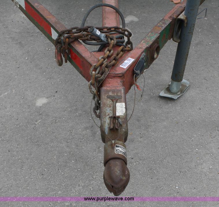 image for item 4876 1980 JFW tandem axle trailer