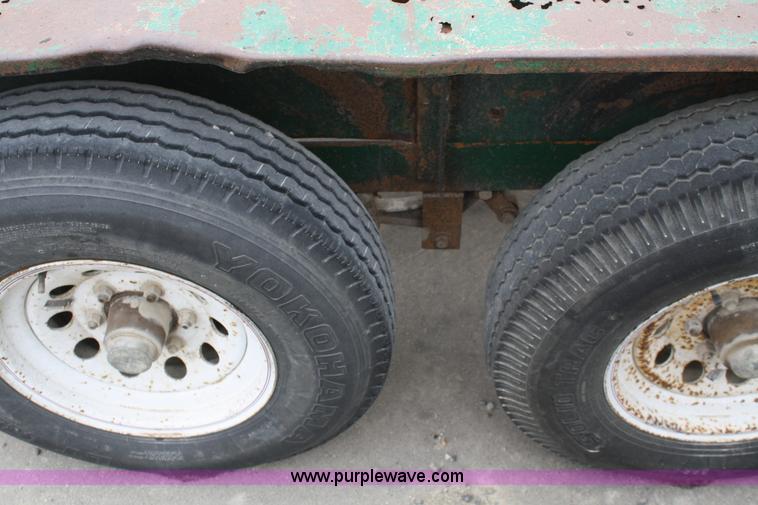 image for item 4876 1980 JFW tandem axle trailer