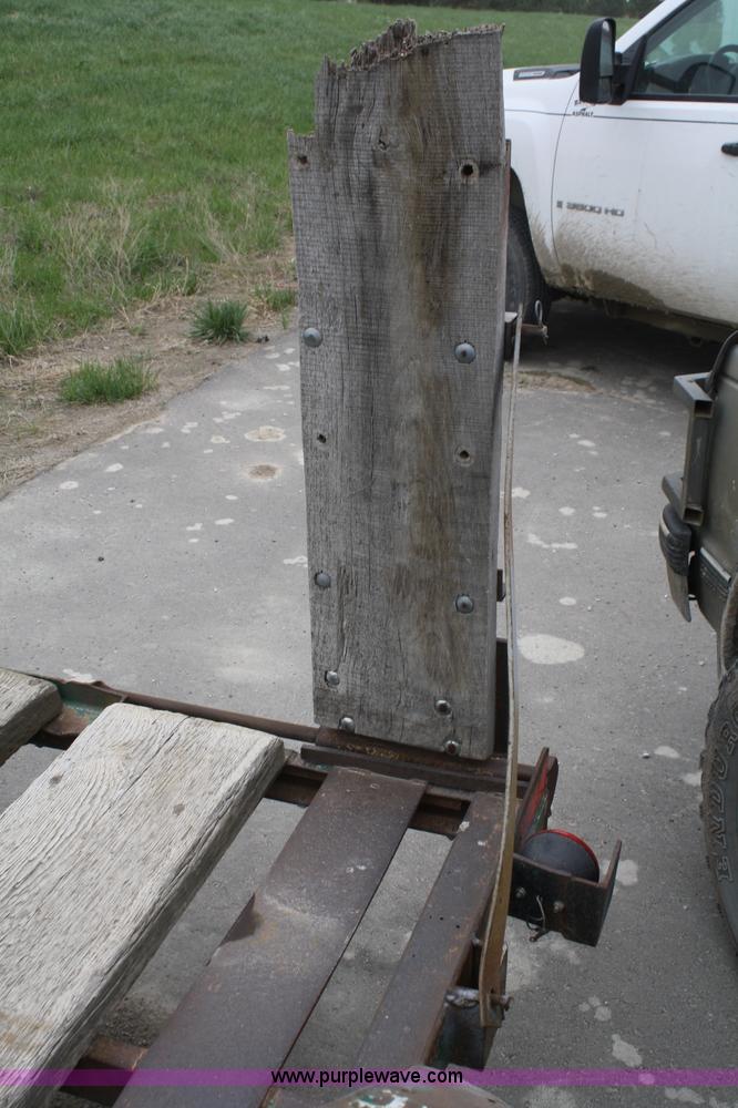 image for item 4876 1980 JFW tandem axle trailer