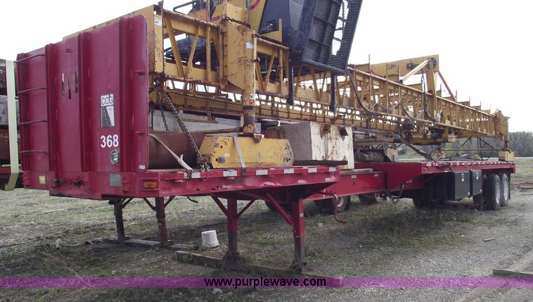 image for item 5390 1978 Transcraft adjustable length trailer