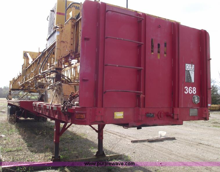 image for item 5390 1978 Transcraft adjustable length trailer