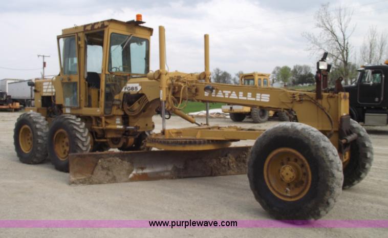 image for item 5428 Fiat-Allis FG85 motor grader