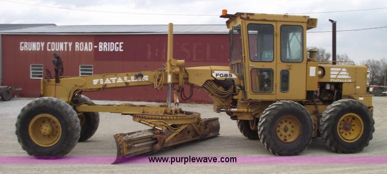 image for item 5428 Fiat-Allis FG85 motor grader