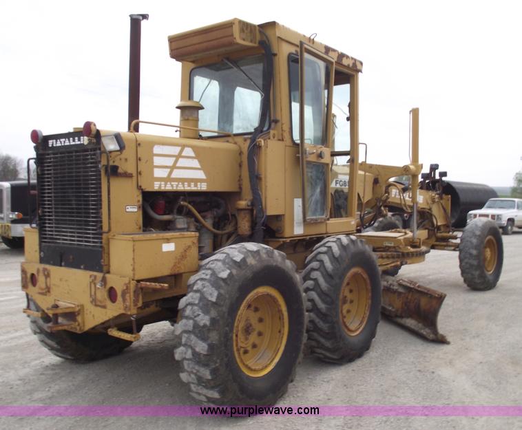 image for item 5428 Fiat-Allis FG85 motor grader