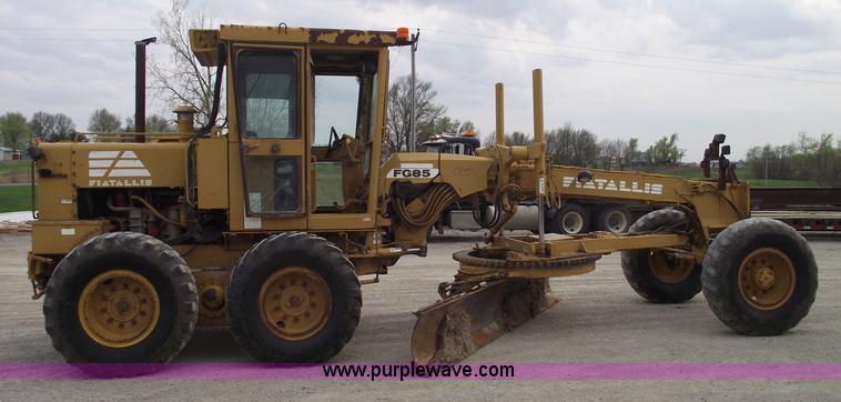 image for item 5428 Fiat-Allis FG85 motor grader