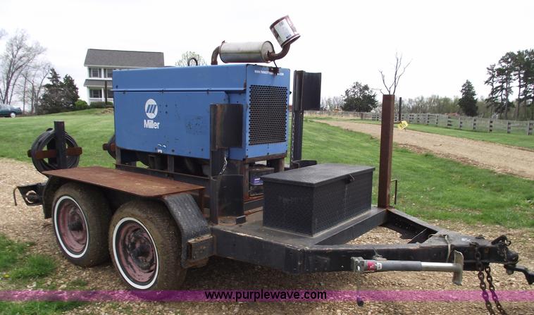image for item 5459 Miller Big 40G towable welder/generator
