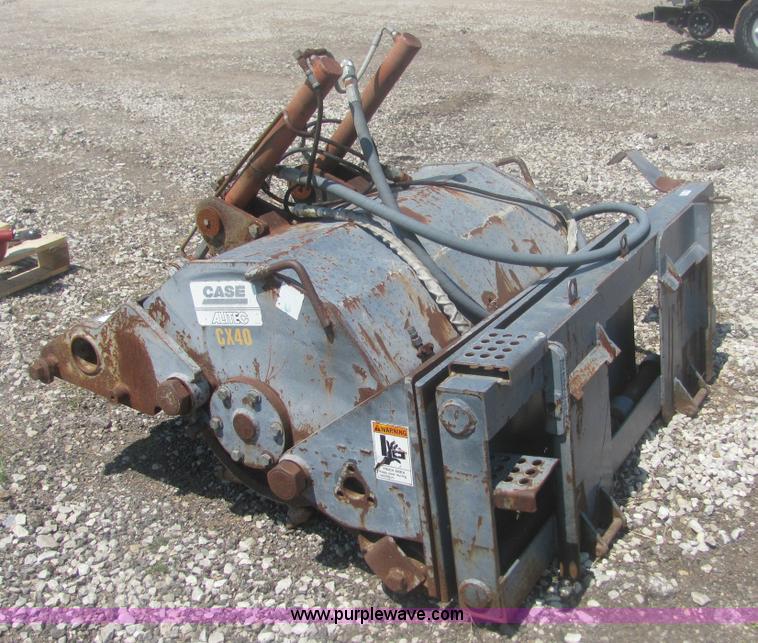 image for item 6942 Case Alitec CX40 asphalt planer skid steer attachment