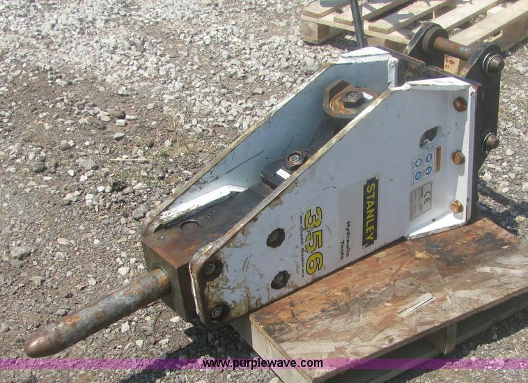 image for item 6946 Stanley 356 backhoe mounted breaker