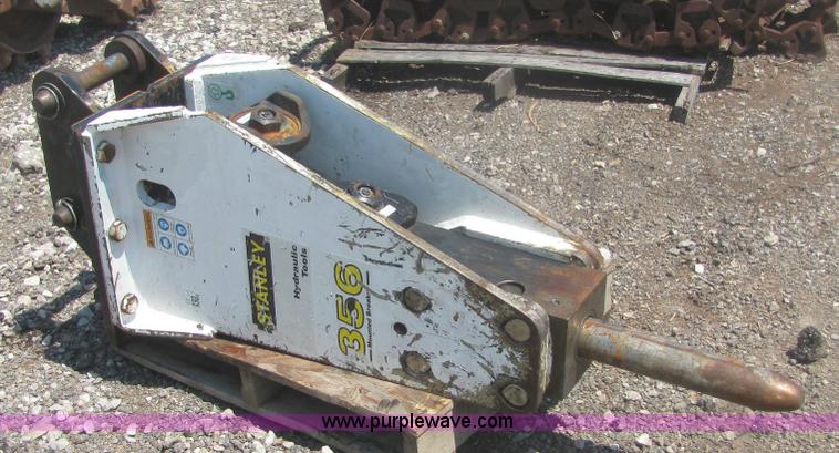 image for item 6946 Stanley 356 backhoe mounted breaker