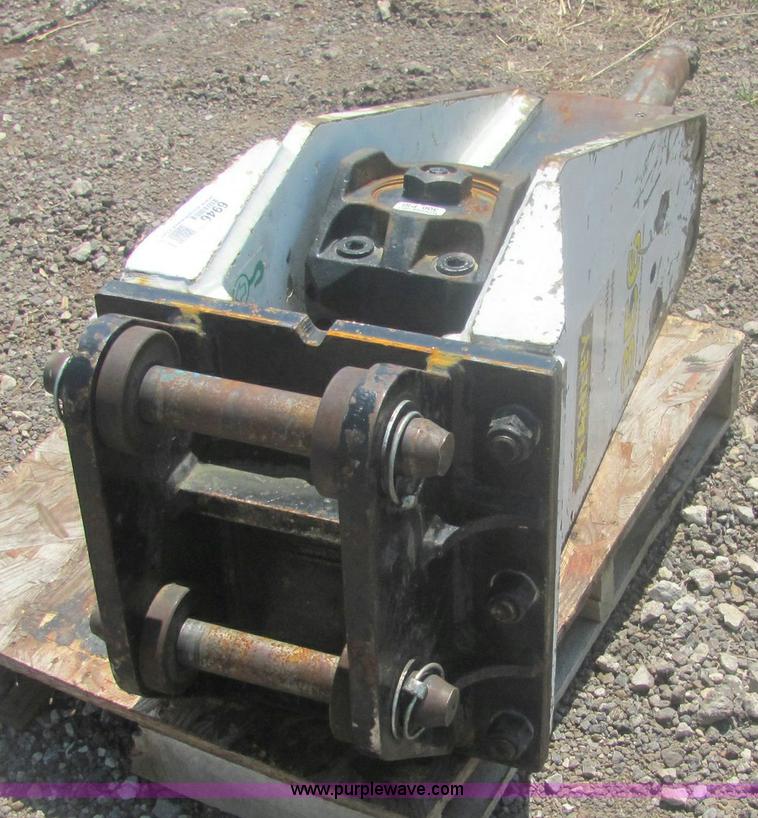 image for item 6946 Stanley 356 backhoe mounted breaker