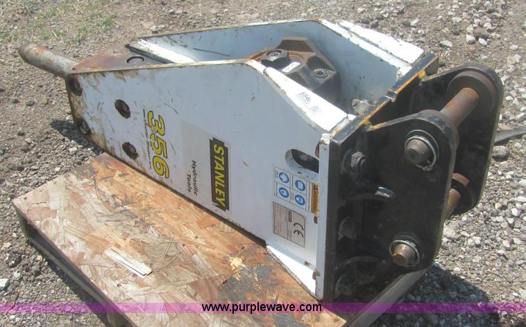 image for item 6946 Stanley 356 backhoe mounted breaker