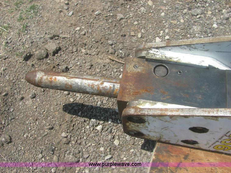 image for item 6946 Stanley 356 backhoe mounted breaker