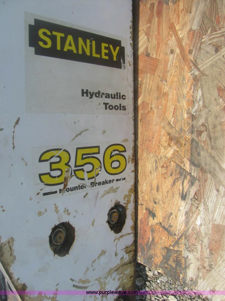 image for item 6946 Stanley 356 backhoe mounted breaker
