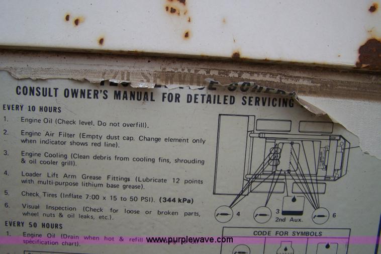 image for item 7361 1976 Bobcat 720 skid steer