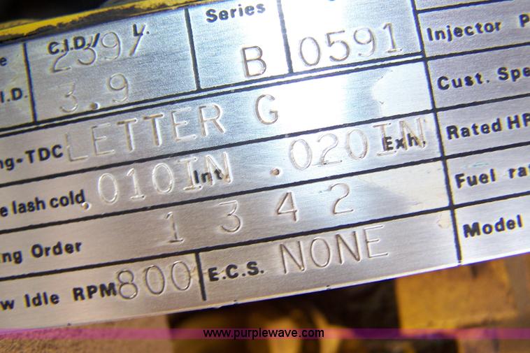 image for item 7365 1988 Bomag BW12R rubber tire roller